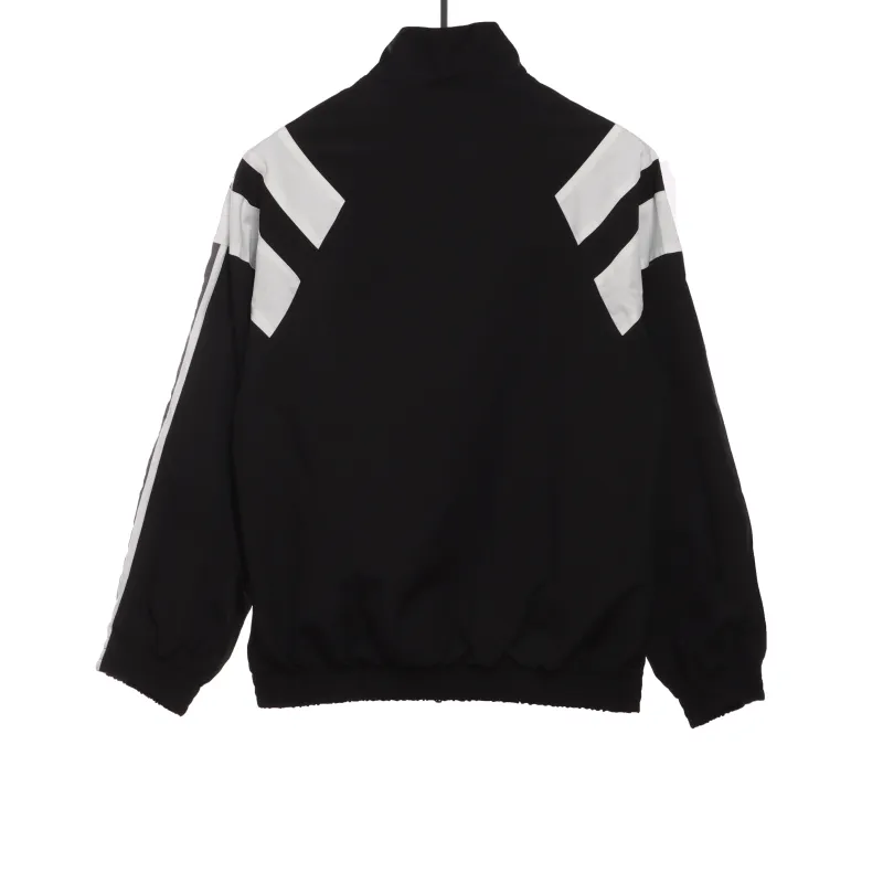 Balenciaga double hook embroidered color matching suit jacket