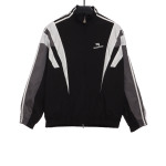  Balenciage double hook embroidered color matching suit jacket