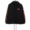Balenciaga flame double arm letter Windbreaker Jacket