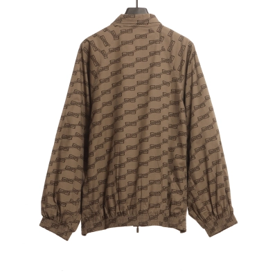 Balenciaga full print lock monogram jacket 02