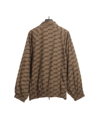 Balenciaga full print lock monogram jacket 02