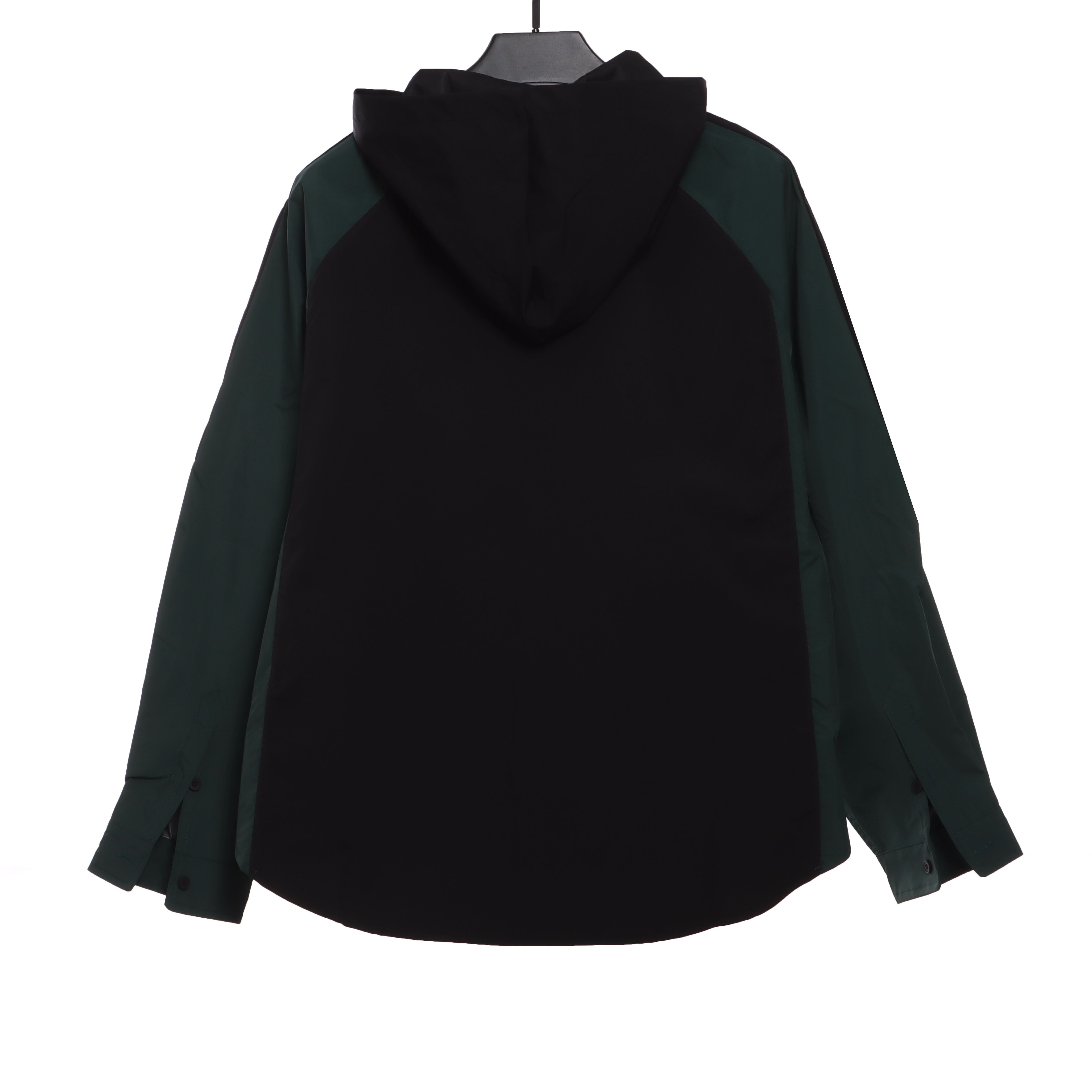 Balenciage joint AD patchwork contrast Windbreaker Jacket