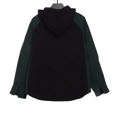 Balenciaga joint AD patchwork contrast Windbreaker Jacket 02