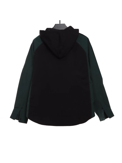 Balenciaga joint AD patchwork contrast Windbreaker Jacket 02