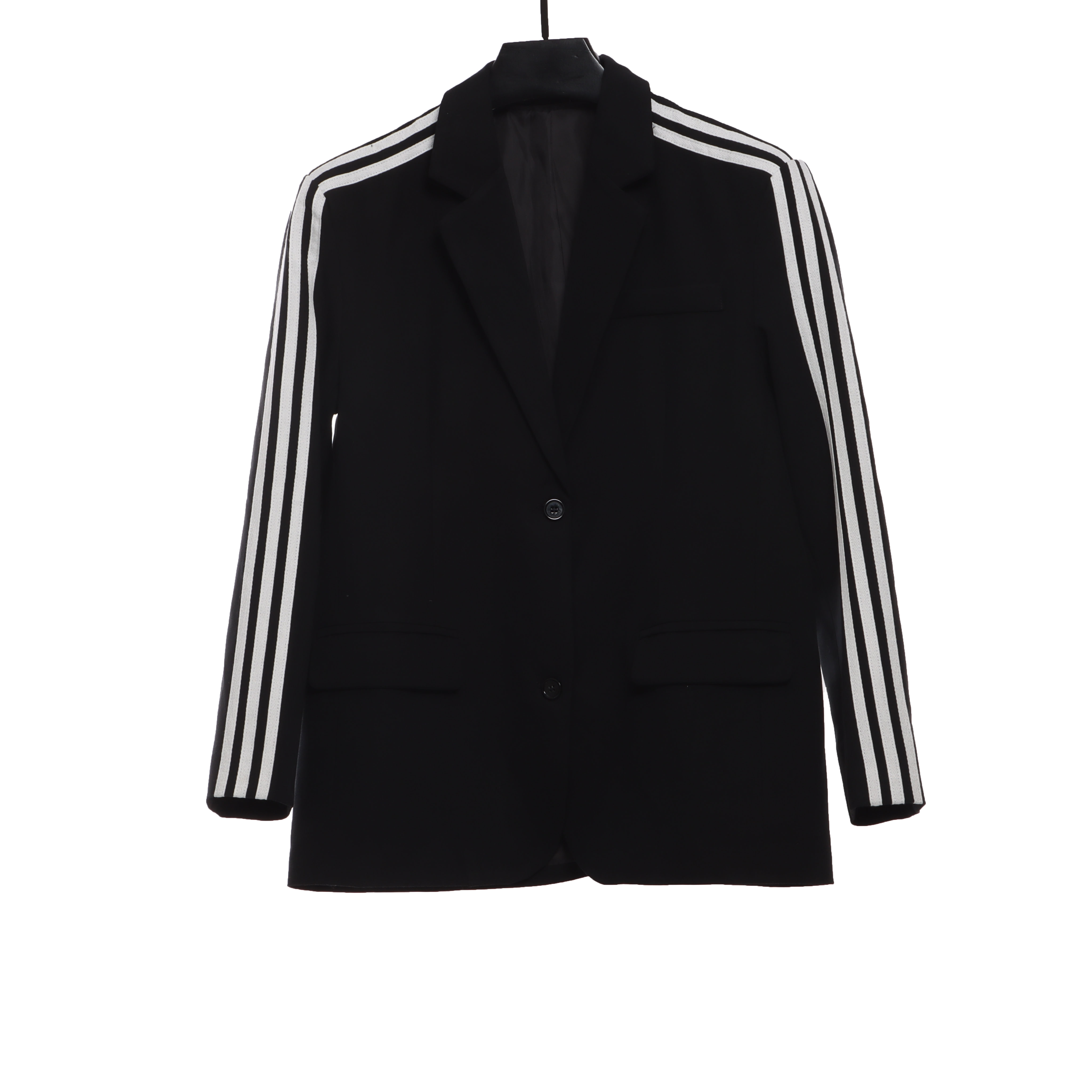 Balenciaga joint AD solid color lapel single-breasted suit jacket