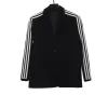 Balenciaga joint AD solid color lapel single-breasted suit jacket