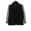 Balenciaga joint AD solid color lapel single-breasted suit jacket