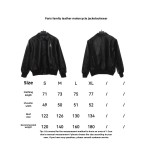  Balenciage leather motorcycle jacket