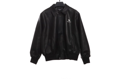 Balenciaga leather motorcycle jacket 01