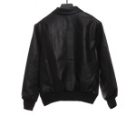  Balenciage leather motorcycle jacket