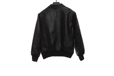 Balenciaga leather motorcycle jacket 02