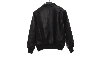 Balenciaga leather motorcycle jacket 02