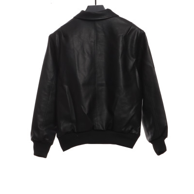  Balenciage leather motorcycle jacket 02