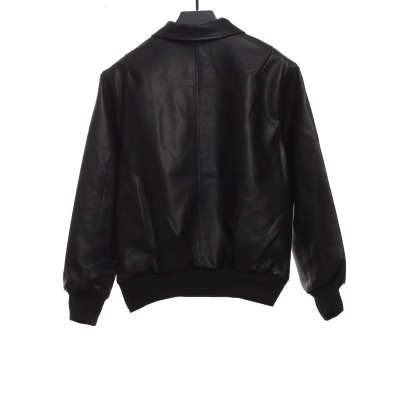 Balenciaga leather motorcycle jacket 02