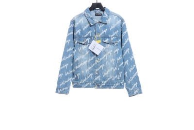 Balenciaga paint barrage washed jacket 01