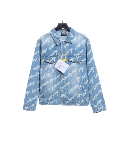 Balenciaga paint barrage washed jacket 01