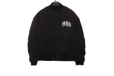 Balenciaga PARIS logo baseball jacket 01