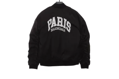 Balenciaga PARIS logo baseball jacket 02
