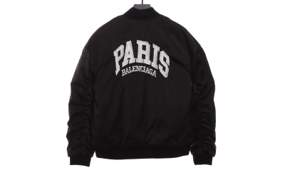 Balenciaga PARIS logo baseball jacket 02