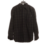  Balenciage plaid detachable jacket