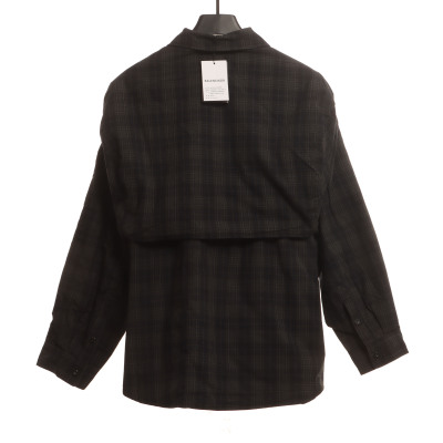  Balenciage plaid detachable jacket 01