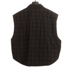  Balenciage plaid detachable jacket