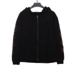  Balenciage Sanskrit distressed mud dyed jacket