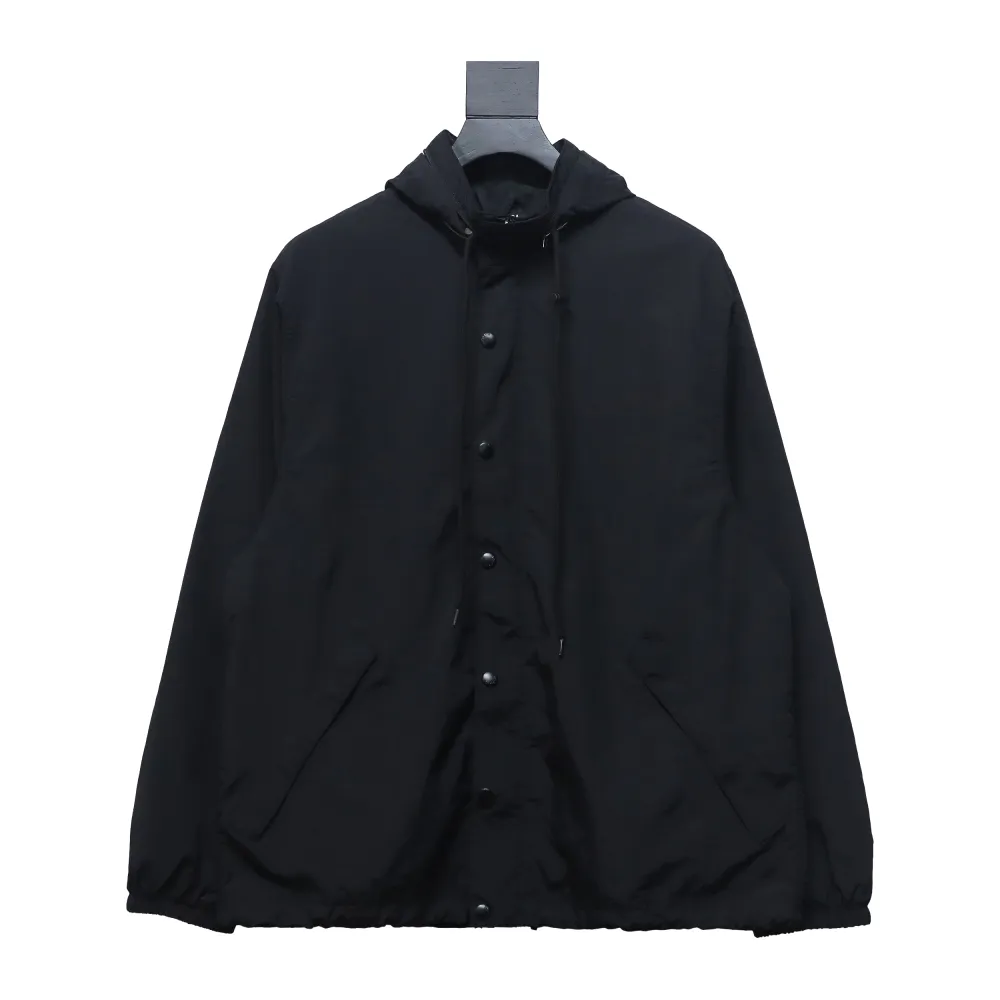Balenciaga yellow tape letter Windbreaker Jacket