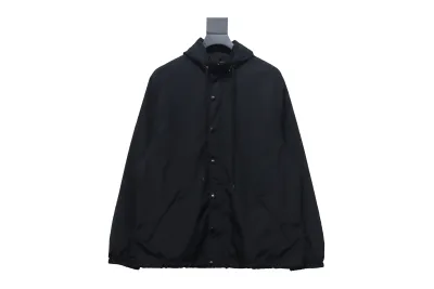 Balenciaga yellow tape letter Windbreaker Jacket 01