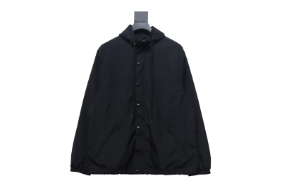 Balenciaga yellow tape letter Windbreaker Jacket 01