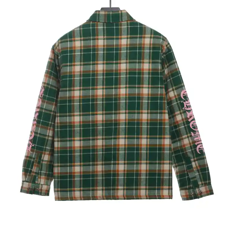  Chrome Hearts plaid silver Sanskrit jacket 1