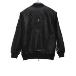Chrome Hearts silver sword baseball jacket