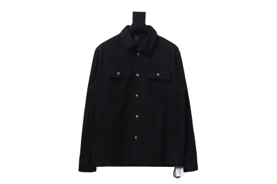 Chrome Hearts twill plain button jacket 01