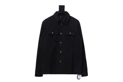 Chrome Hearts twill plain button jacket 01