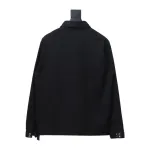  Chrome Hearts twill plain button jacket