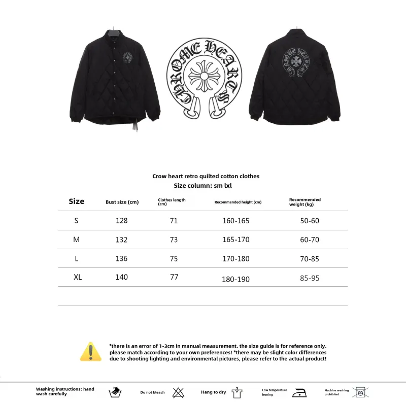  Chrome Hearts vintage diamond cotton jacket 1