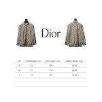  Dior 24Fw full print jacquard side webbing suit jacket