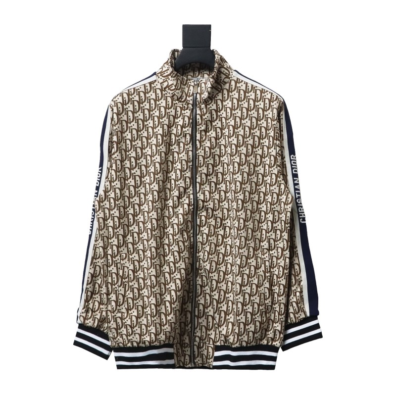  Dior 24Fw full print jacquard side webbing suit jacket