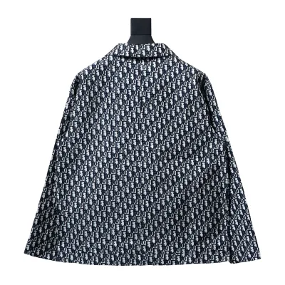 DIOR 24SS taffeta technology jacquard fabric unisex jacket 02