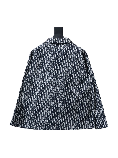 DIOR 24SS taffeta technology jacquard fabric unisex jacket 02