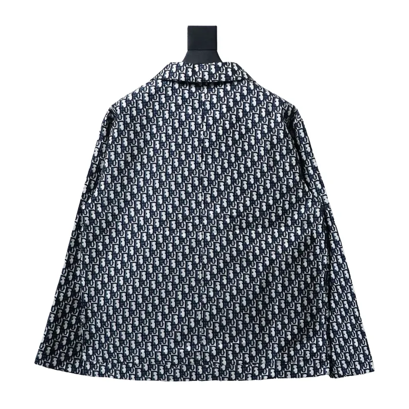  DIOR 24SS taffeta technology jacquard fabric unisex jacket
