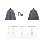  DIOR 24SS taffeta technology jacquard fabric unisex jacket