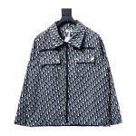  DIOR 24SS taffeta technology jacquard fabric unisex jacket