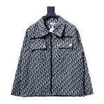  DIOR 24SS taffeta technology jacquard fabric unisex jacket