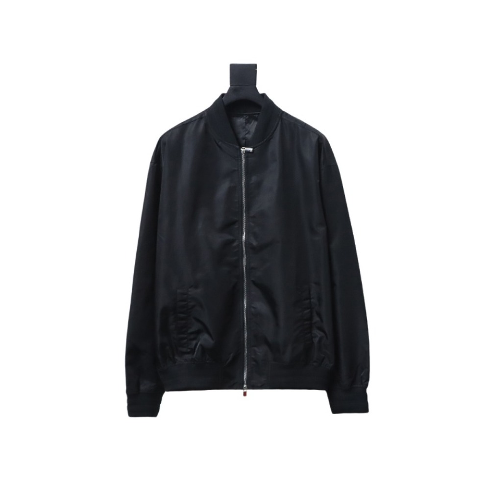  DIOR CD back square logo embroidered flight jacket 1