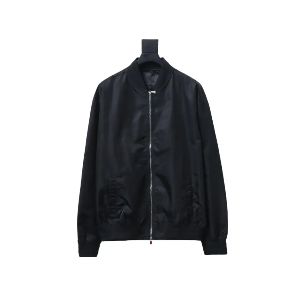  DIOR CD back square logo embroidered flight jacket 1