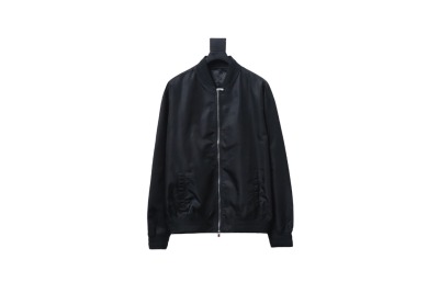 DIOR CD back square logo embroidered flight jacket 1 01