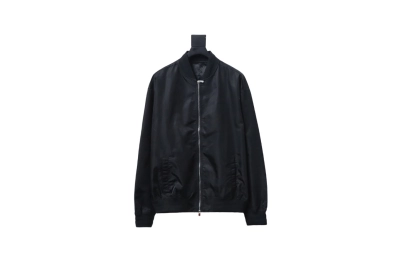 DIOR CD back square logo embroidered flight jacket 1 01