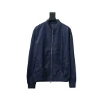DIOR CD back square logo embroidered flight jacket 2