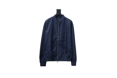 DIOR CD back square logo embroidered flight jacket 2 01